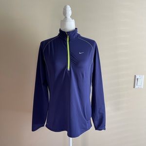 NIKE RUNNING ZIP PULLOVER